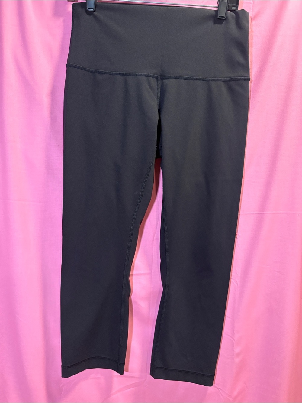 lululemon athletica Black High-Rise Cropped Leggings